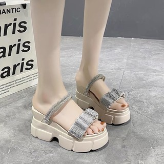 [Order15-20ngày]Sandal/Dép đế bánh mì cao 9cm