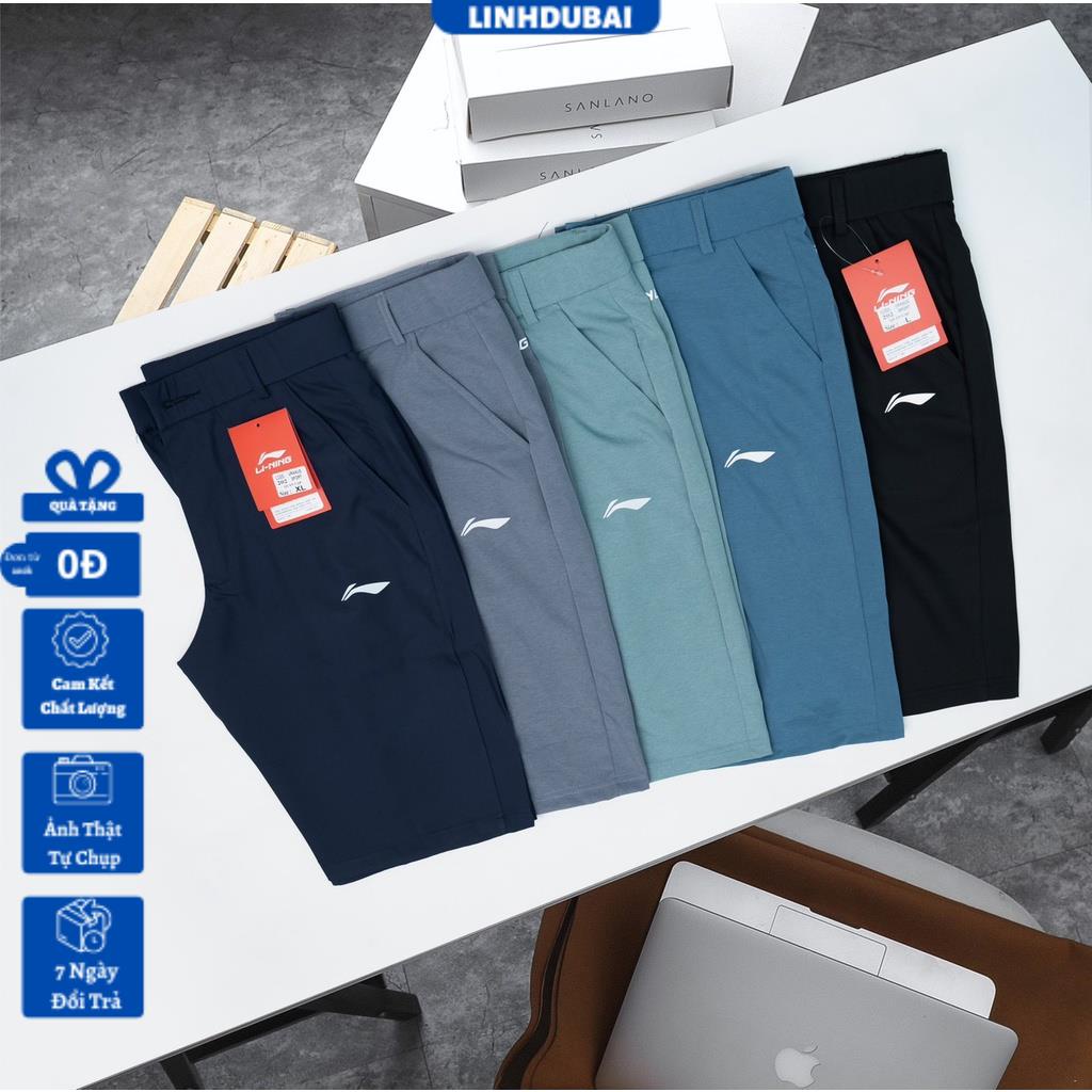 quần soc nam lining, quần tập luyện thể thao cực kỳ thoải mái mẫu mới nhất năm nay