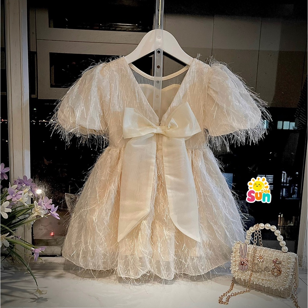 ẢNH THẬT HÀNG SẴN, 7-40kg, váy công chúa cho bé gái 2 lớp, hàng thiết kế xịn đẹp