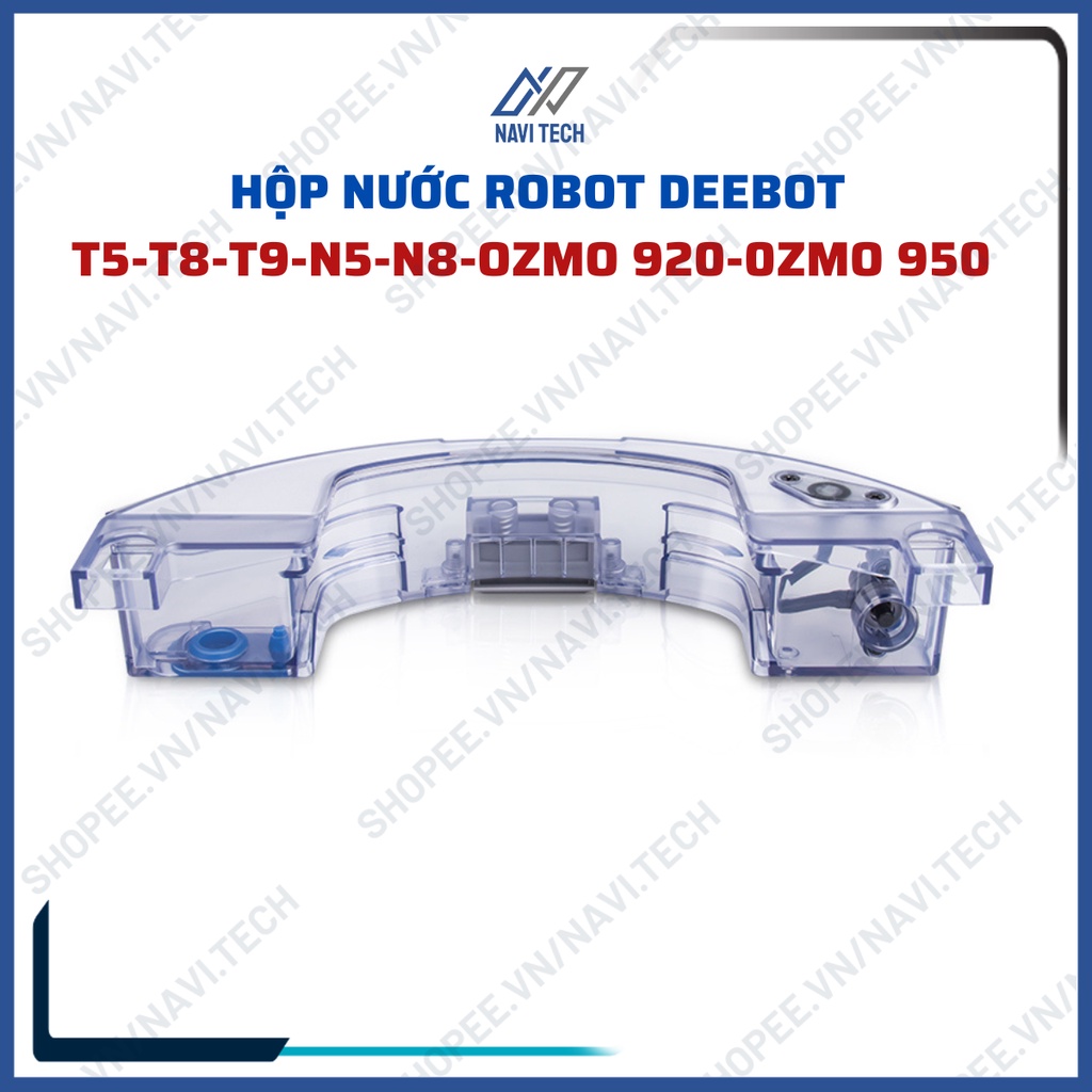 Hộp nước robot hút bụi ecovacs deebot t5 hero/max/neo/t8 aivi/t8 max/t8 power/ t8 aivi plus/n8/n5/ozmo 920/ozmo 950