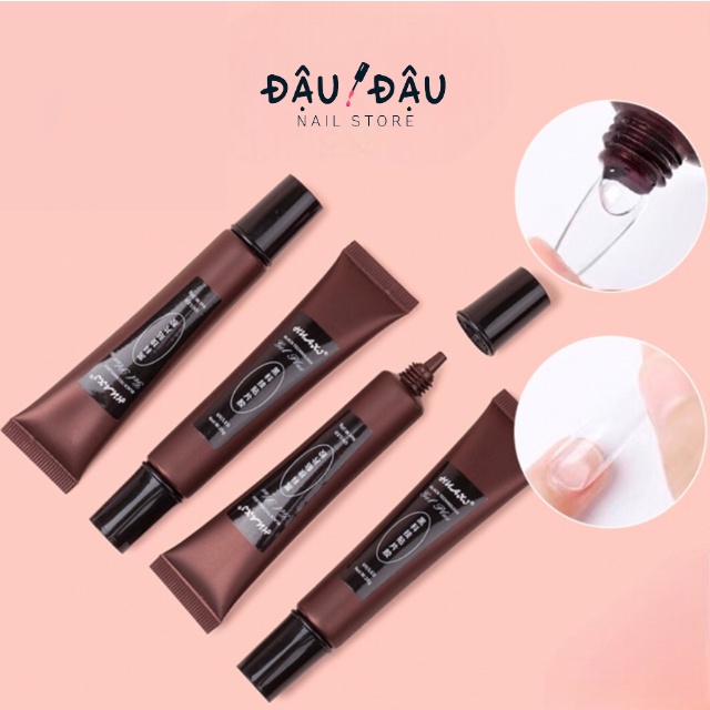 Keo tuýp Huaxi dùng dán móng up, đính đá tiện lợi - Gel tuýp định hình nail chuyên dụng lọ 20g
