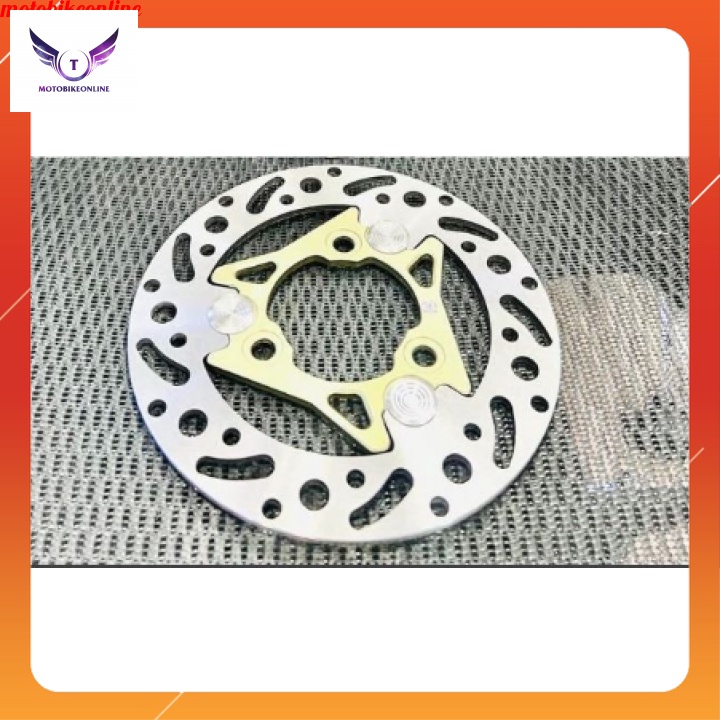Đĩa Raider/Satria trước 320mm + Sau 220mm xài mâm zin theo xe