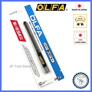 Dao cắt olfa 141b, bản 0.9cm, mũi nhọn 30 độ nhật bản