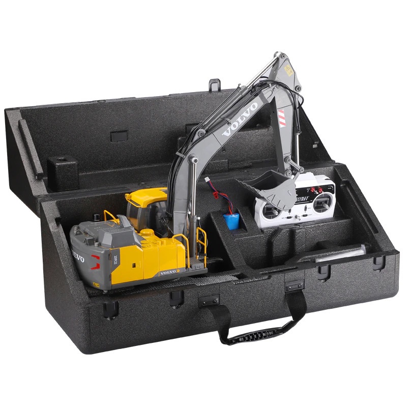 XE XÚC VOLVO EC160E TRỤC VÍT PHUN KIM LOẠI