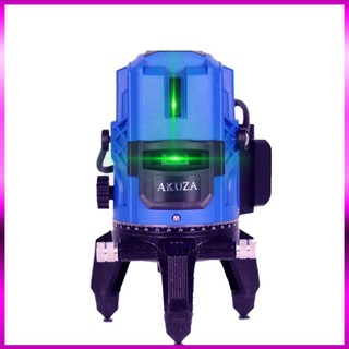 Máy lazer cân bằng,Máy cân mực laser 5 tia xanh Akuza -O sử dụng nút cảm ứng siêu nhạy