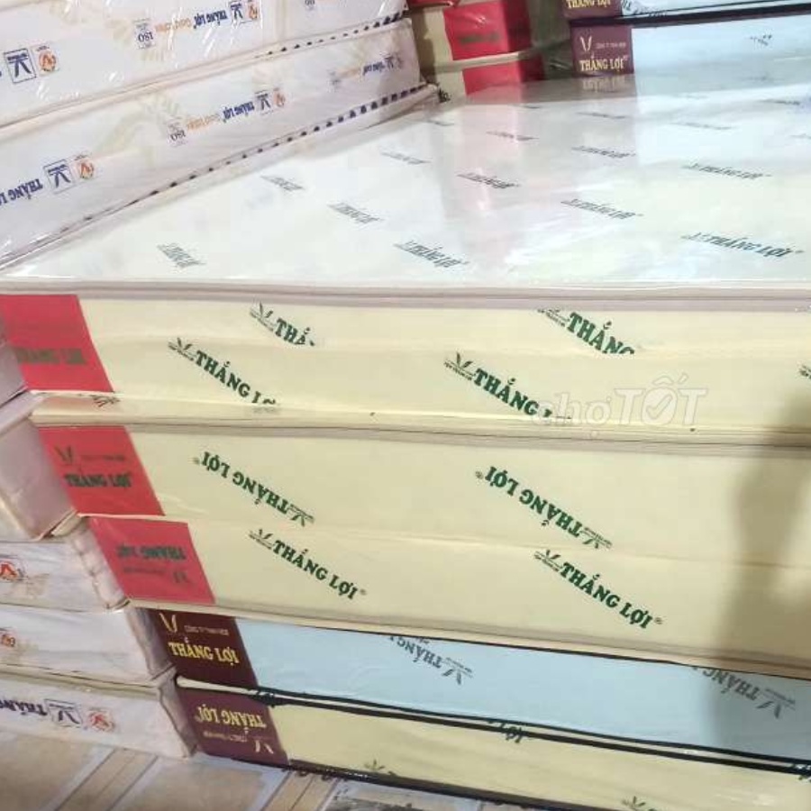 Nệm Cao Su Non Thắng Lợi foam thiên nhiên 10cm 15cm 20cm 1m 1m2 1m4 1m6 1m8 Bảo Hành 15 năm Đạt Thắng
