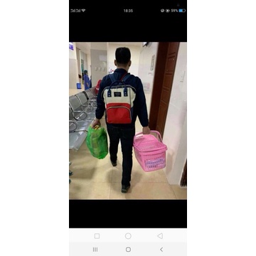 BALO BỈM SỮA ĐỰNG ĐỒ ĐA NĂNG CHO MẸ VÀ BÉ