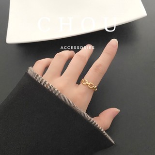 Nhẫn Titan Mắt Xích | CHOU ACCESSORIES |