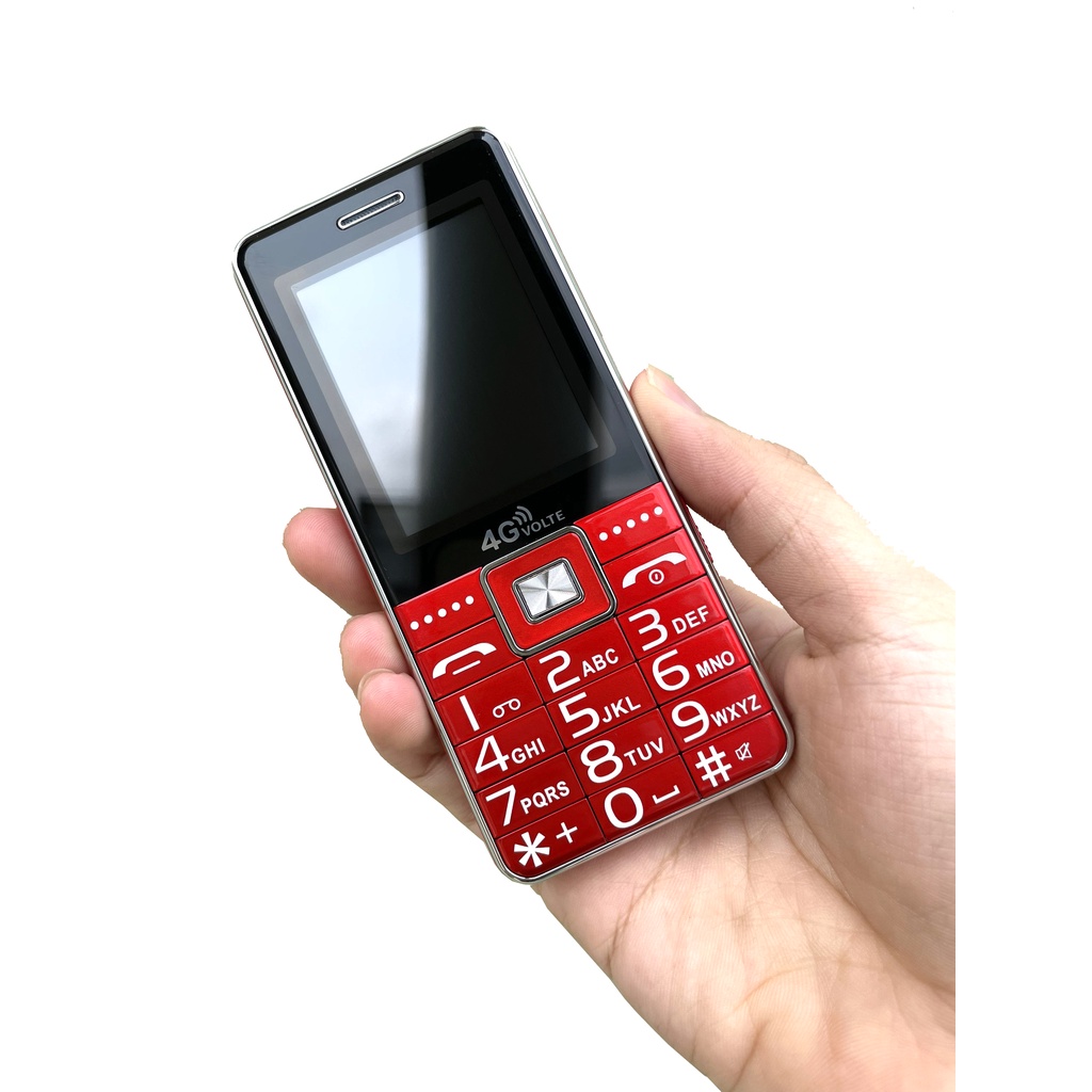 Điện thoại Người Già G600 Màn lớn 2.4 , Loa TO, Pin cực trâu - Full box