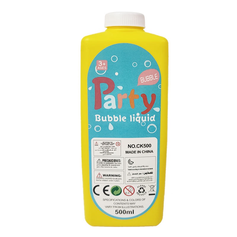 Chai nước bong bóng xà phòng 1 lít dùng cho súng bắn bong bóng