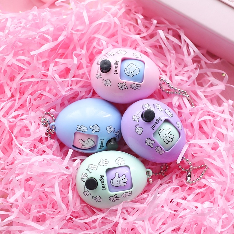 Đồ chơi móc khoá hình quả trứng oẳn tù tì cho bé