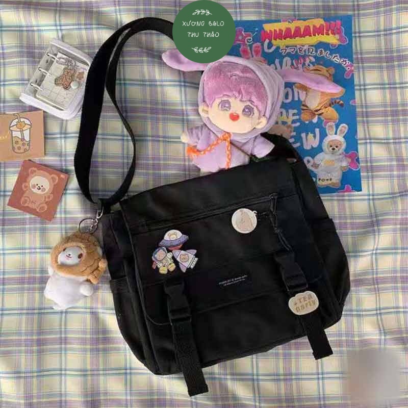 Túi Xách Đi Học Đi Chơi Thời Trang Hàn Quốc - Chéo Feather