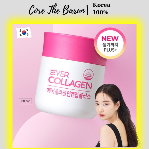 Viên uống Ever Collagen In&Up Plus - Collagen trắng da, mờ thâm nám, căng mịn 42g 56 viên / 4 tuần sử dụng
