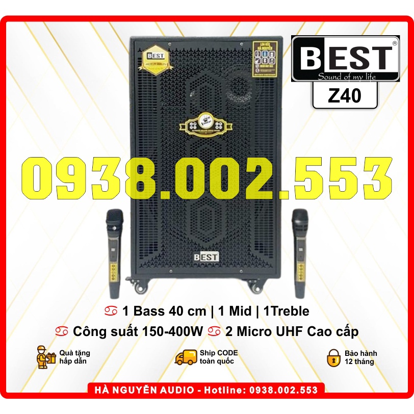 Loa Kéo Karaoke BEST Z40 new