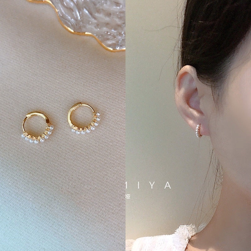 Bông tai/Hoa tai đính đá xinh đẹp, thu hút ánh nhìn - MH886