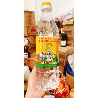 Giấm (dấm) tinh luyện 1L - dấm trắng