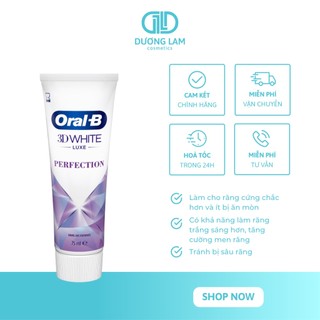 Kem đánh răng Oral B 3d white luxe perfection
