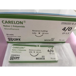 Chỉ phẫu thuật Nylon CPT (1/0, 2/0, 3/0, 4/0, 5/0, 6/0, 7/0, 8/0)