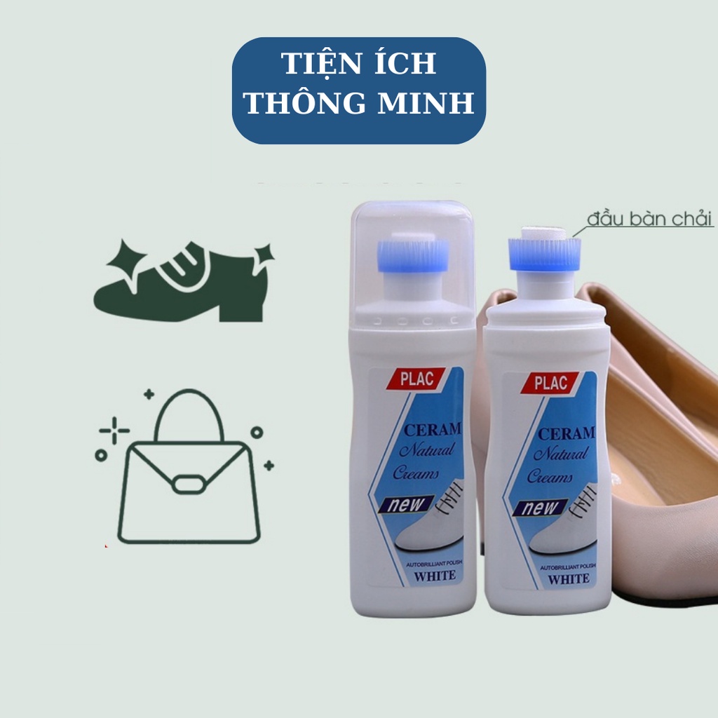 Nước lau giày tẩy sạch vết bẩn, lau túi xách đa năng.