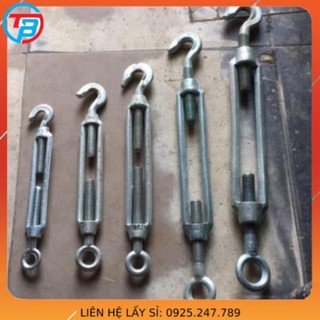 Tăng đơ dây cáp, tăng cáp phi 12 M12 dùng để tăng đơ dây cáp tăng độ căng dây Cáp Thép Thái Bình