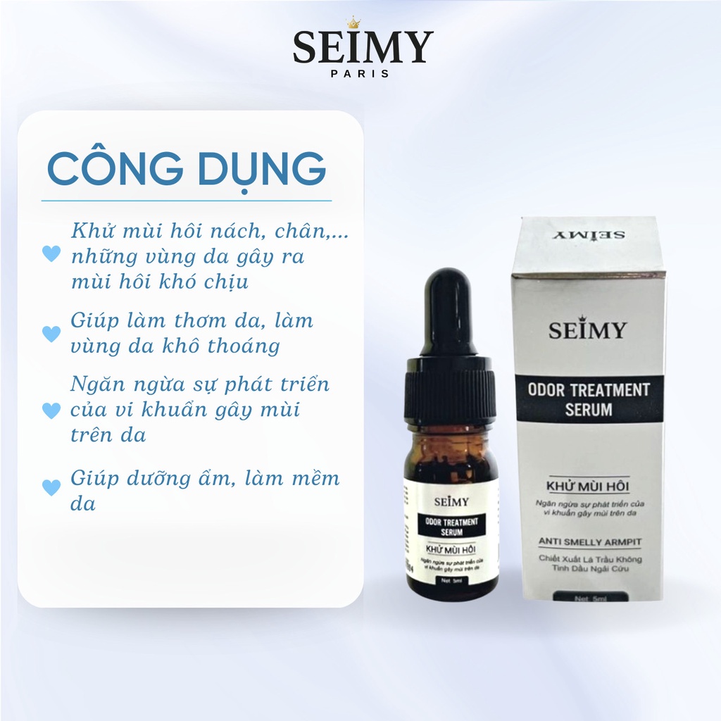 Serum khử mùi hôi chân, nách SEIMY