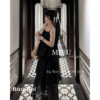 MAXI ĐEN 2S XOÈ TẦNG