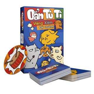 Boardgame oẳn tù tì - vàng xám đại chiến - board game vn