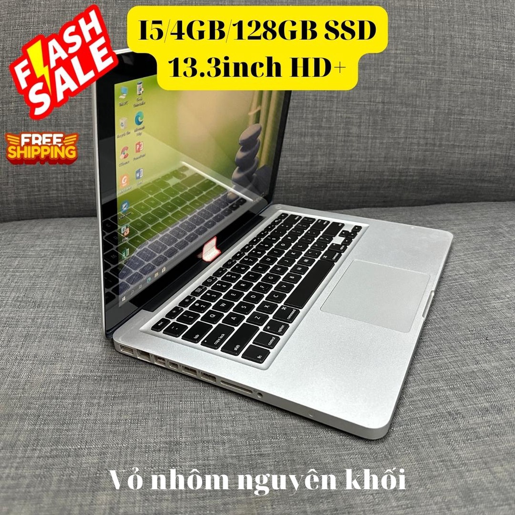 Laptop cũ giá rẻ (I5/4GB/128GB SSD), màn 13.3 inch HD+, vỏ nhôm nguyên khối, loa siêu hay, WIN 10,chơi game, vp OK | BigBuy360 - bigbuy360.vn