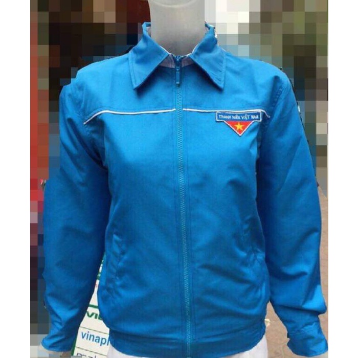 Áo khoác đoàn thanh niên việt nam dài tay chất đẹp size L
