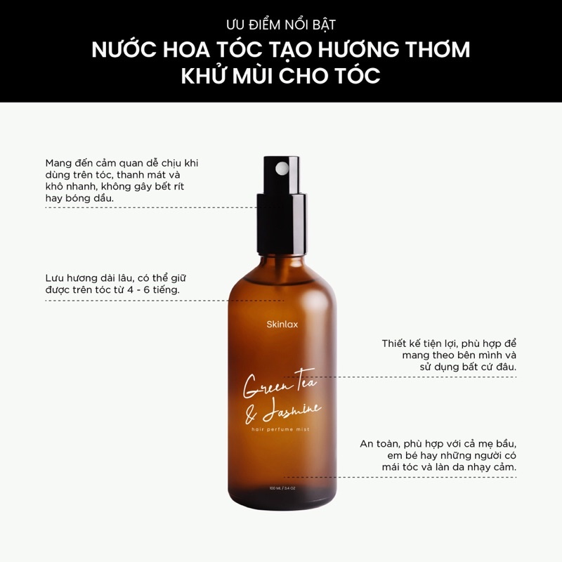 Nước Hoa Tóc Hương Hoa SKINLAX ( 100ml ) | BigBuy360 - bigbuy360.vn