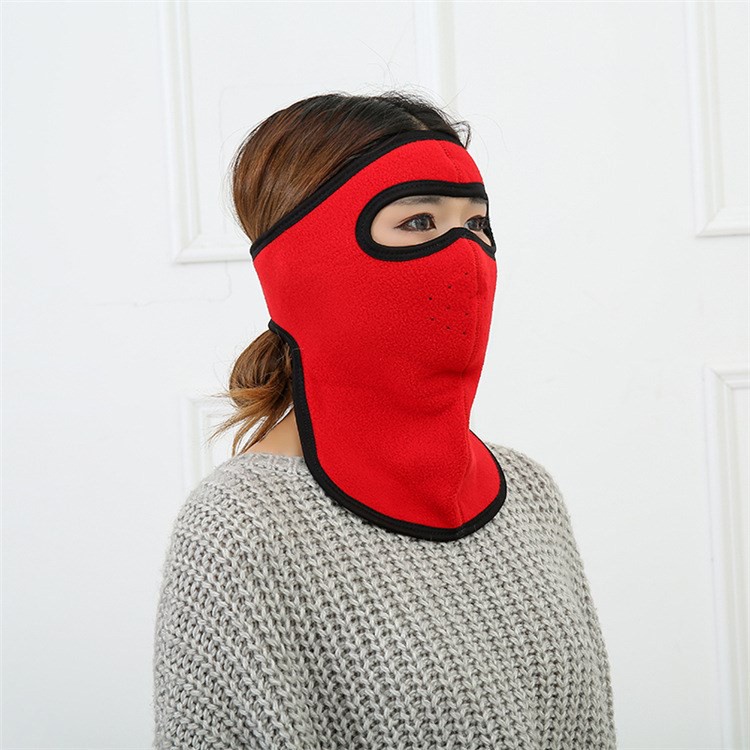 Khẩu trang ninja trùm kín mặt che tai chống nắng chống gió bụi vải nỉ dán sau gáy thích hợp chạy xe đi côn