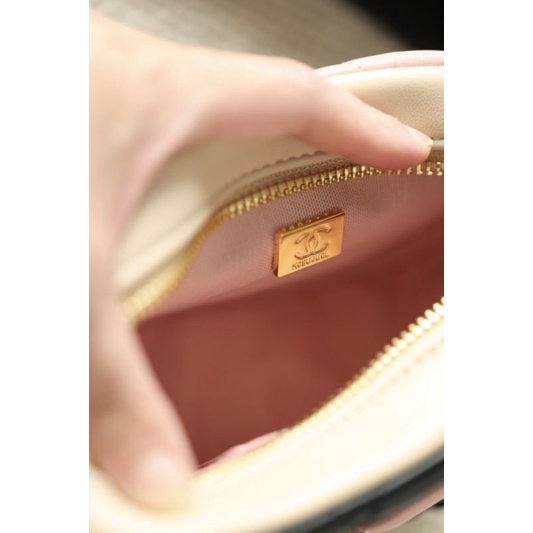 Túi đeo chéo nữ C.N Vanity sz18cm mix màu xinh xỉu