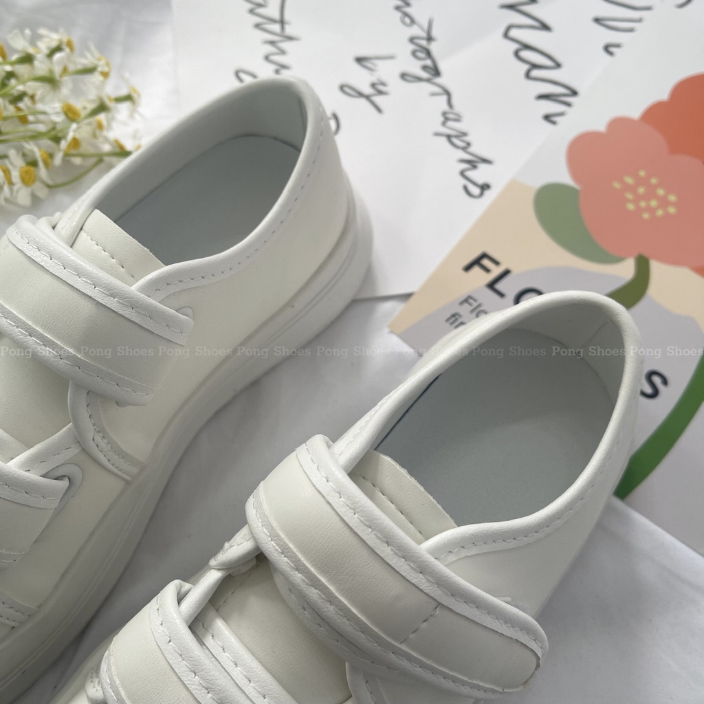 Giày thể thao 2 quai phong cách năng động Pong Shoes - FULL BOX - Mã 1524