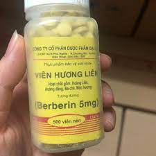 BECBEZINE 500 viên hương liên Đại Uy - Giảm triệu chứng rối loạn tiêu hoá, đau bụng, tiêu chảy
