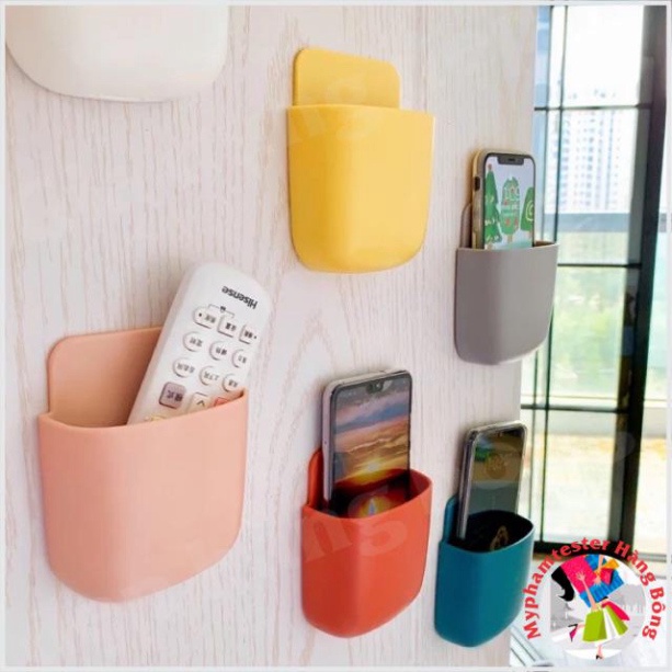 Giá nhựa màu mini dán ốp tường đa dụng , đồ gia dụng thông minh, tiện ích