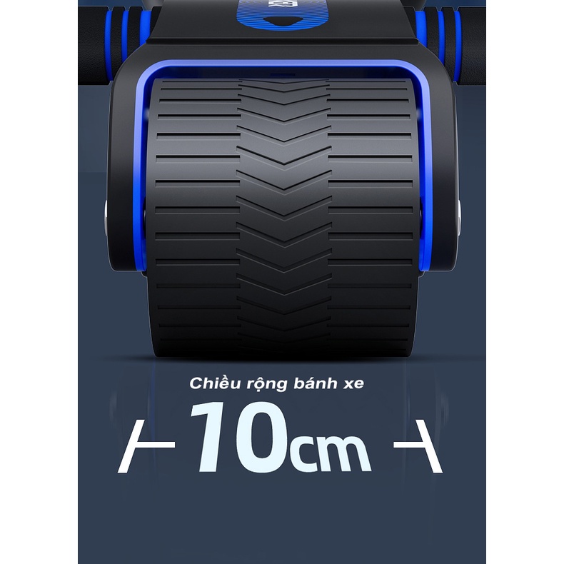 Con lăn tập bụng bánh xe hình vòm trợ lực lò xo tự phục hồi Sportslink exer01