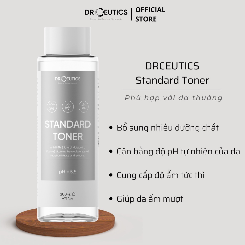 Basic Toner Drceutics Cấp Ẩm Cho Da (200ml)