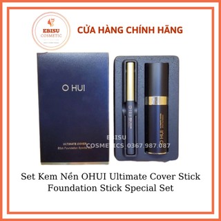 Set kem nền ohui ultimate cover stick foundation stick special set_𝗘𝗕𝗜𝗦𝗨 𝗖𝗢𝗦𝗠𝗘𝗧𝗜𝗖𝗦