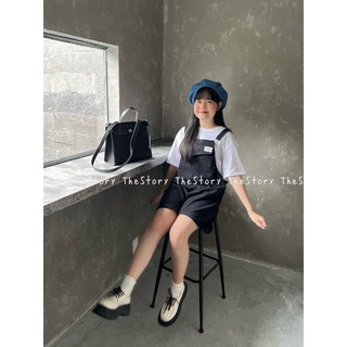 Yếm quần short [STORY] Q803 (ảnh thật)