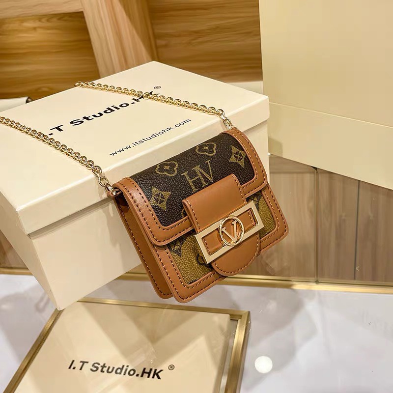 Túi LV Mini Đeo Chéo Nữ Đẹp Đi Chơi Cao Cấp Thời Trang Dễ Thương Giá Rẻ Size 16