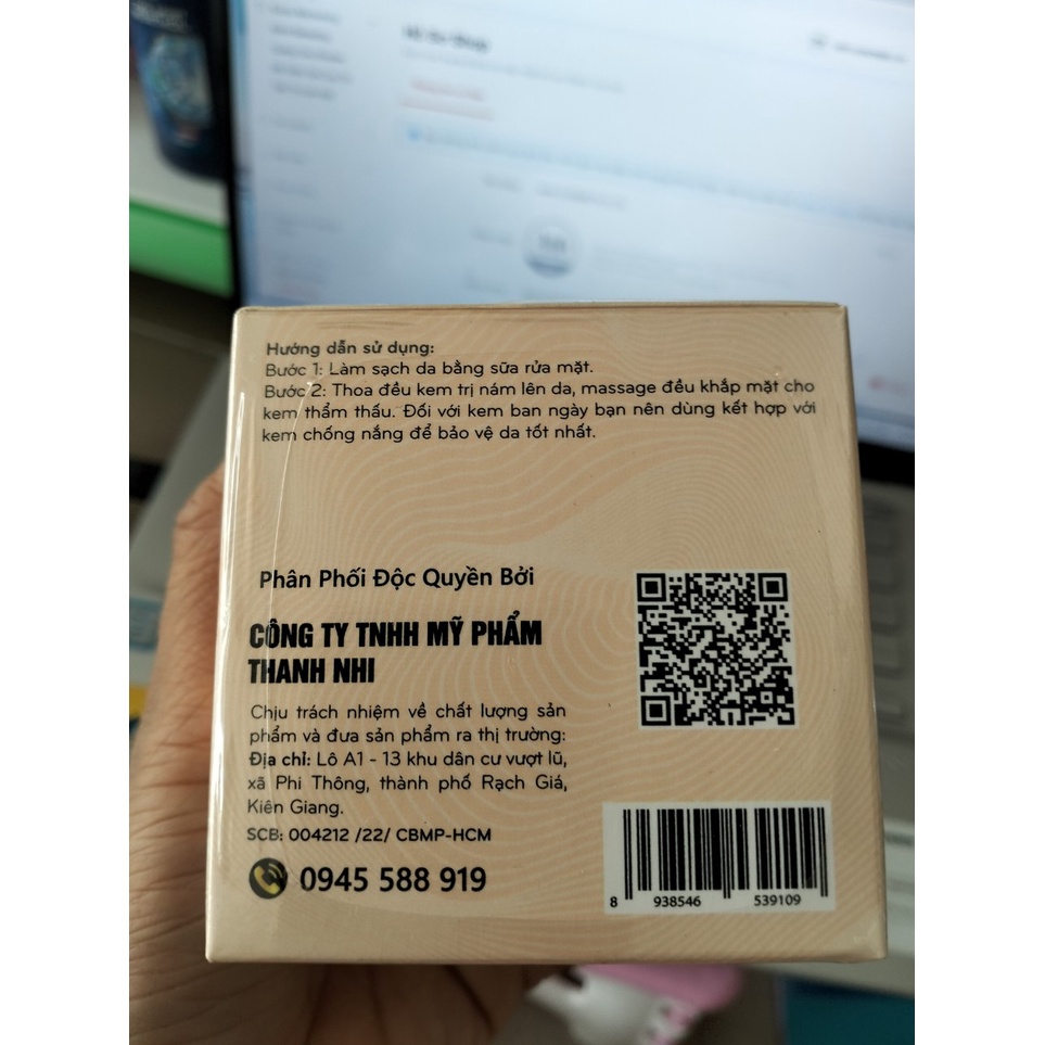 Kem Dưỡng Da Ban Ngày Nikos Thanh Nhi Căng Bóng Nâng Cơ