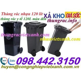 Thùng rác 120 lít