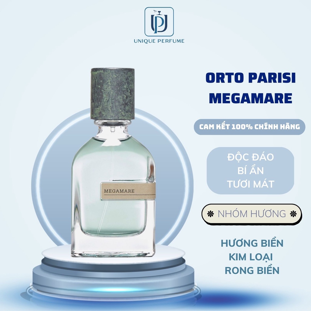 Nước hoa Nam 2ML 10ML Megamare chiết Chính hãng - Mùi biển, kim loại, cá tính, không đụng hàng