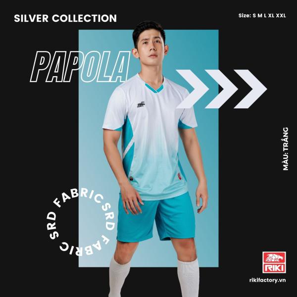 Bộ Quần Áo Thể Thao Không Logo RIki Papola - (100% sợi polyester)