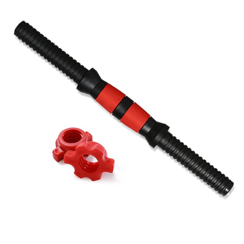 Bộ 2 thanh tạ tay và khóa xoay loại 40cm-50cm dùng tập thể hình tại nhà