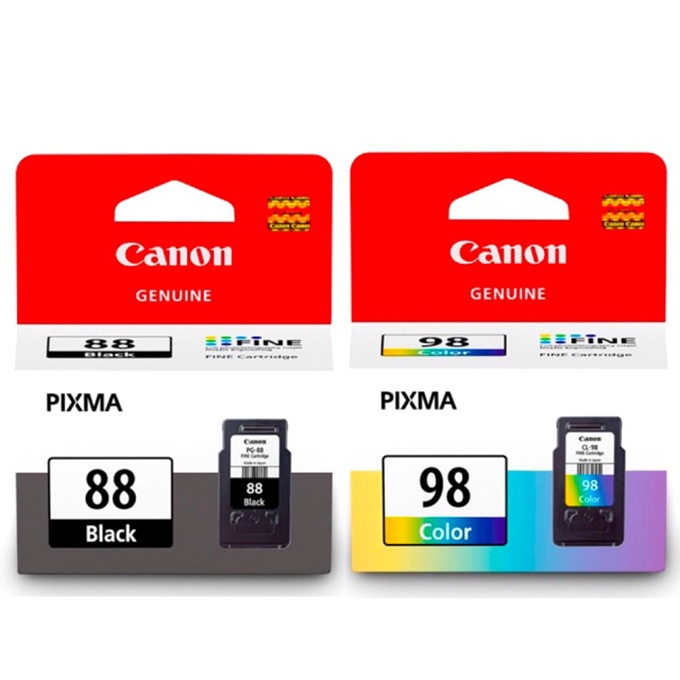 Mực in phun Canon PG88 và CL98 hàng chính hãng