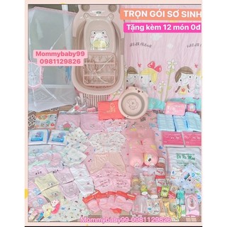 Combo trọn gói đồ sơ sinh cho bé yêu hàng đặt theo yêu cầu