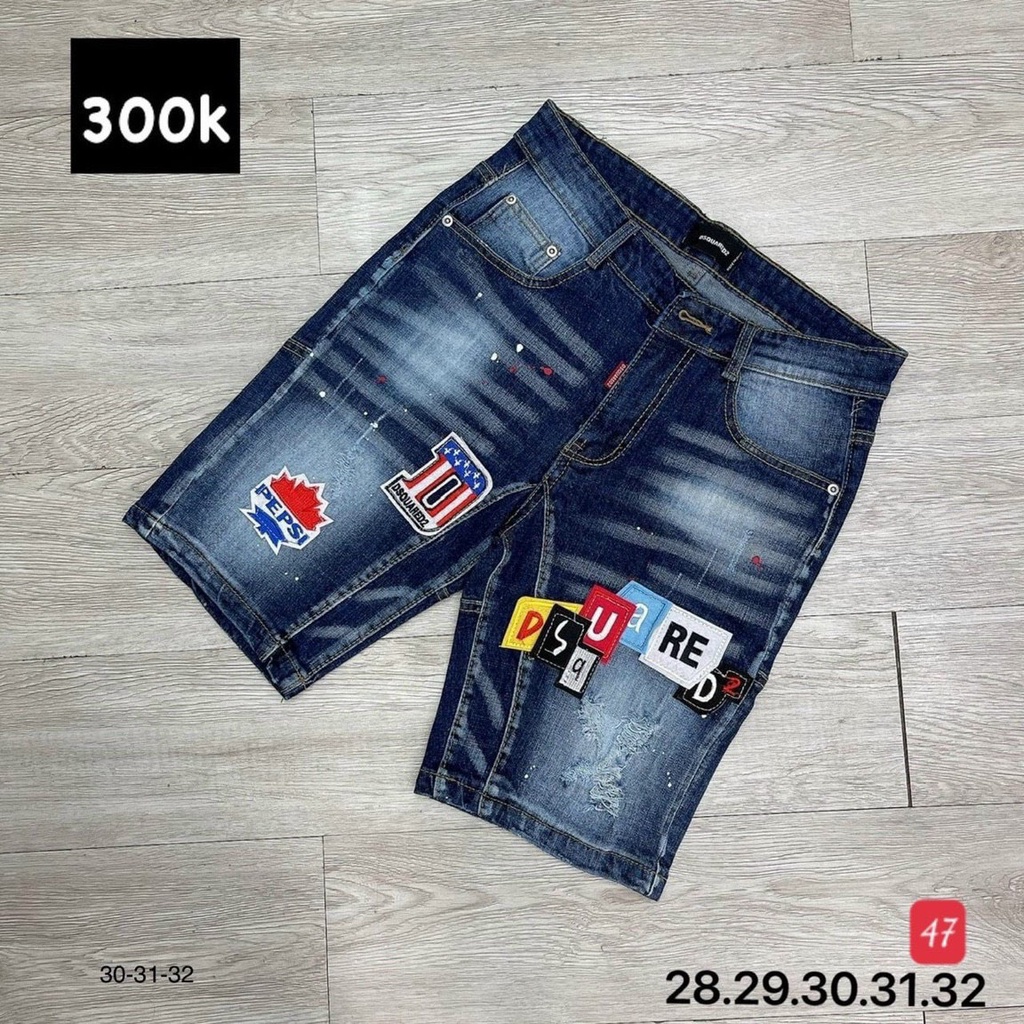 **8 MẪU QUẦN SHORT JEAN THÊU NAM CAO CẤP BAO DÀY, ĐẸP CHẤT LƯỢNG Y HÌNH HÀNG CHUẨN SHOP ( ĐƯỢC ĐỔI TRẢ )