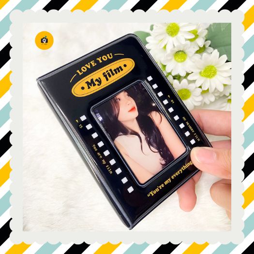 ALBUM ĐỰNG ẢNH 3 IN VINTAGE ĐỘC ĐÁO - ĐỰNG 40 ẢNH POLARIOD IN ẢNH THEO YÊU CẦU