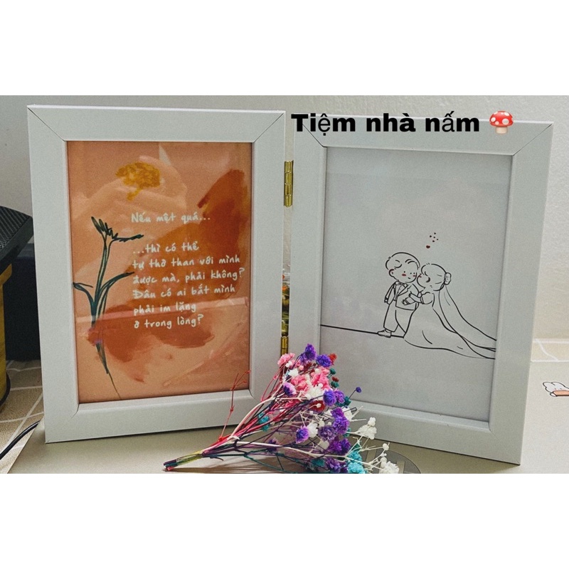Khung đôi nhiều kích thước 10x10,15x15,13x18,15x21,...